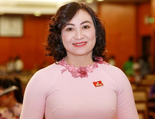 Phan Thi Thang, Deputy Minister of Industry and Trade. Photo courtesy of Young People newspaper.
