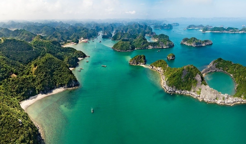 Lan Ha Bay is one of the most beautiful places to visit in Southeast Asia. Photo couretsy of Vivu Halong.