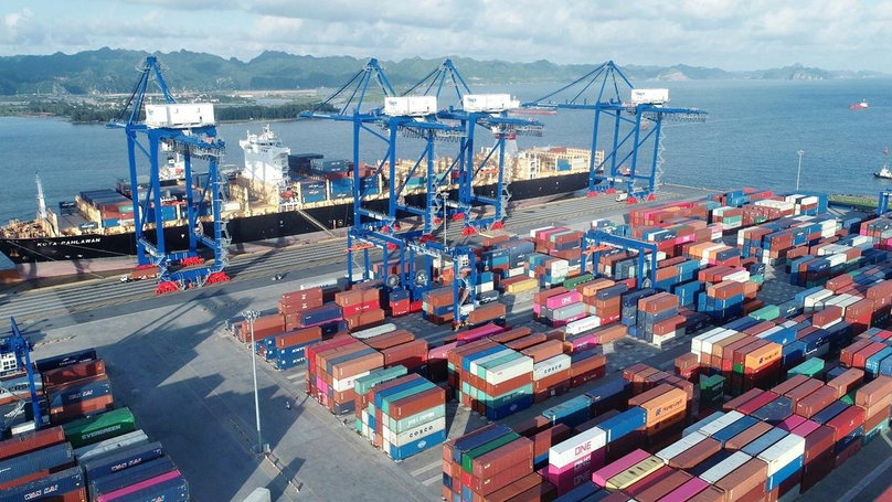 Lach Huyen seaport in Hai Phong city, northern Vietnam. Photo courtesy of Vietnam News Agency. 