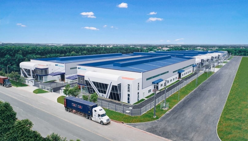 An industrial park developed by BW in Vietnam. Photo courtesy of BW.