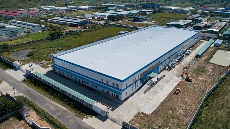 A factory in Phu Hoi Industrial Park, Lam Dong province, Vietnam's Central Highlands. Photo courtesy of the industrial park.