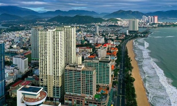 A view of Nha Trang - a famous tourist destination in the south-central province of Khanh Hoa. Photo courtesy of Vietnam News Agency.