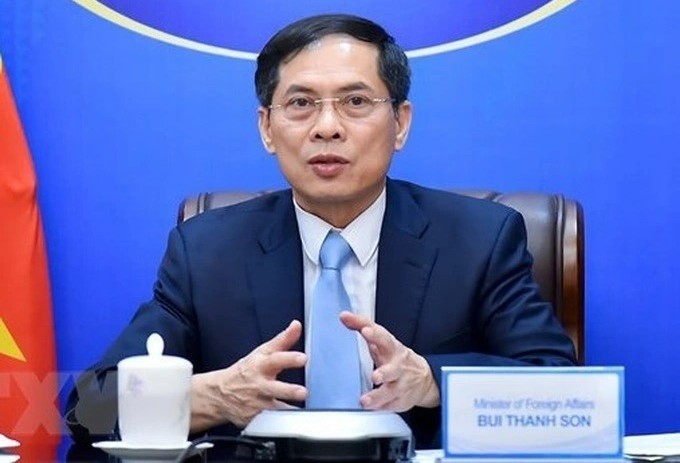 Bui Thanh Son, Minister of Foreign Affairs. Photo courtesy of Vietnam News Agency.
