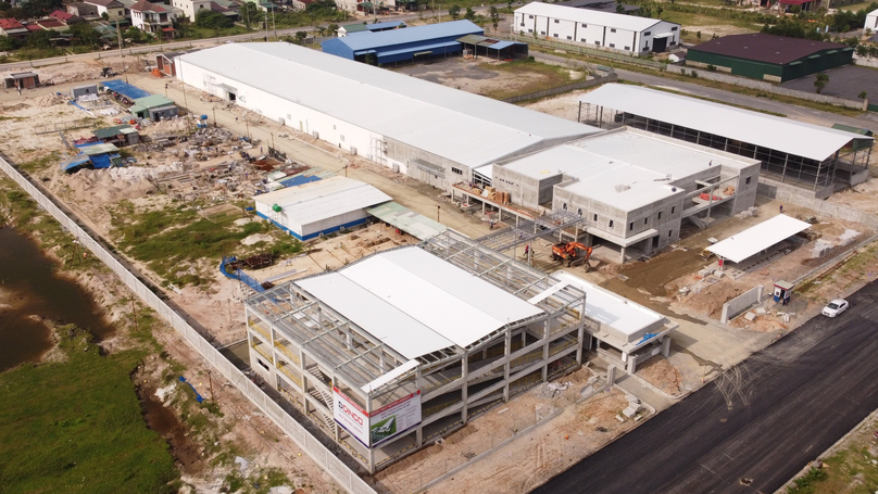 Sangshin Electronics factory in Quang Tri province, central Vietnam. Photo courtesy of Quang Tri province.