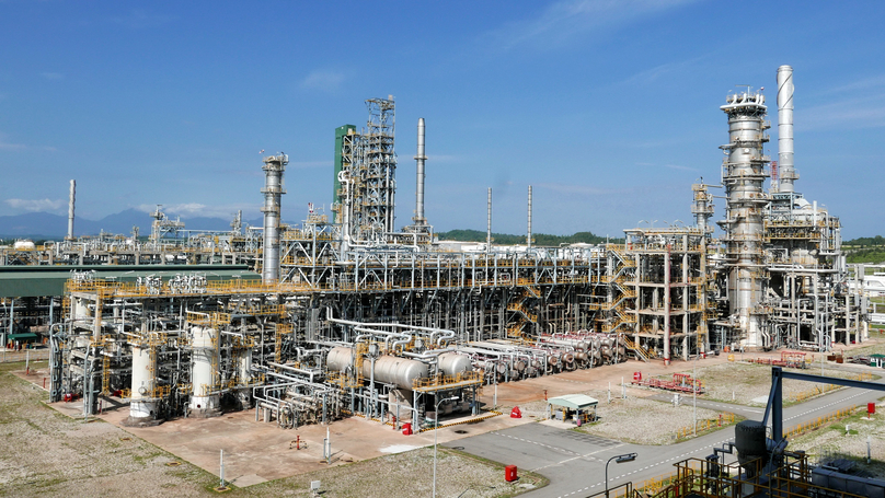 Dung Quat oil refinery in Quang Ngai province, central Vietnam. Photo courtesy of the plant.