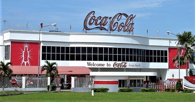 A Coca-Cola factory in Thu Duc city on the outskirts of Ho Chi Minh City. Photo courtesy of Coca-Cola Vietnam.