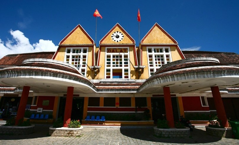 Dalat Railway Station in Dalat town, Lam Dong province. Photo courtesy of Vietnam Architecture magazine.