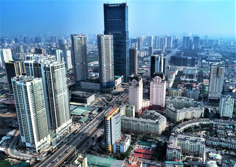 A new urban area in Hanoi, northern Vietnam. Photo courtesy of the government's portal.