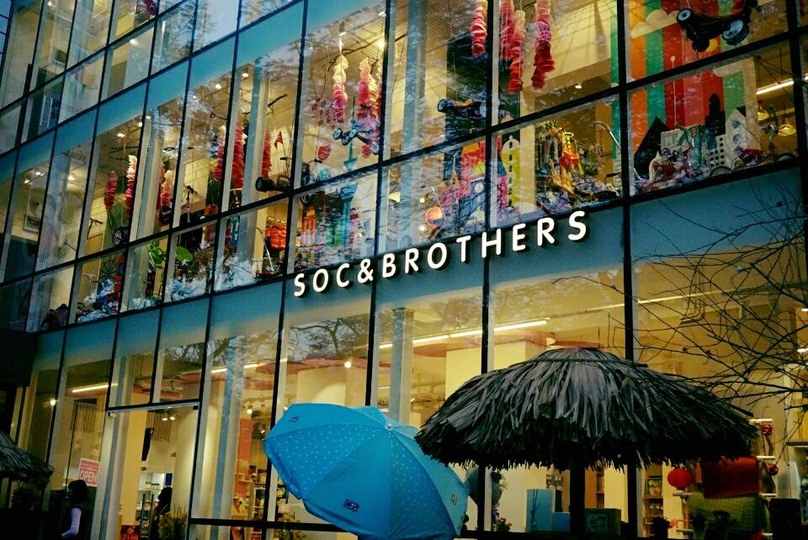 Soc&Brothers store at 21 Phan Chu Trinh Street in Hanoi, northern Vietnam. Photo courtesy of Soc&Brothers. 