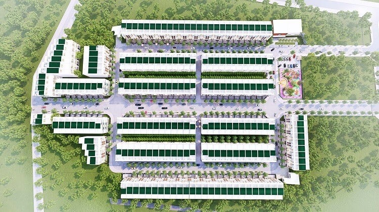 An artist’s impression of the Asia Lake View residential project of Asian Holding in Binh Phuoc province, southern Vietnam. Photo courtesy of the company.