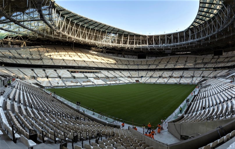  Lusail Stadium in Qatar for FIFA World Cup 2022 has steel structures provided by Dai Dung Corp. in Vietnam. Photo courtesy of FIFA.