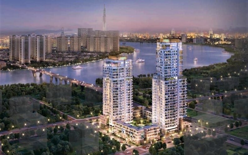 An artist’s impression of Zeit River Thu Thiem in HCMC, developed by South Korea’s GS E&C. Photo courtesy of the company.
