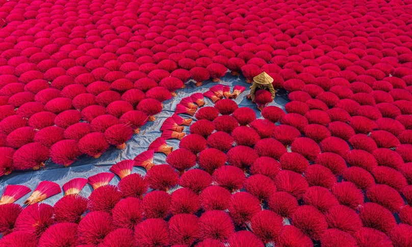 Products of the Quang Phu Cau incense village on the outskirts of Hanoi. Photo courtesy of the village.