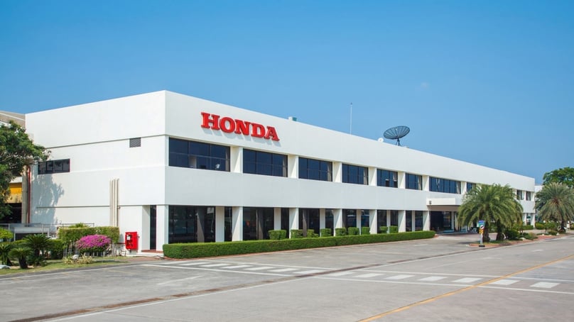 A Honda Vietnam factory in Ha Nam province, northern Vietnam. Photo courtesy of the firm.