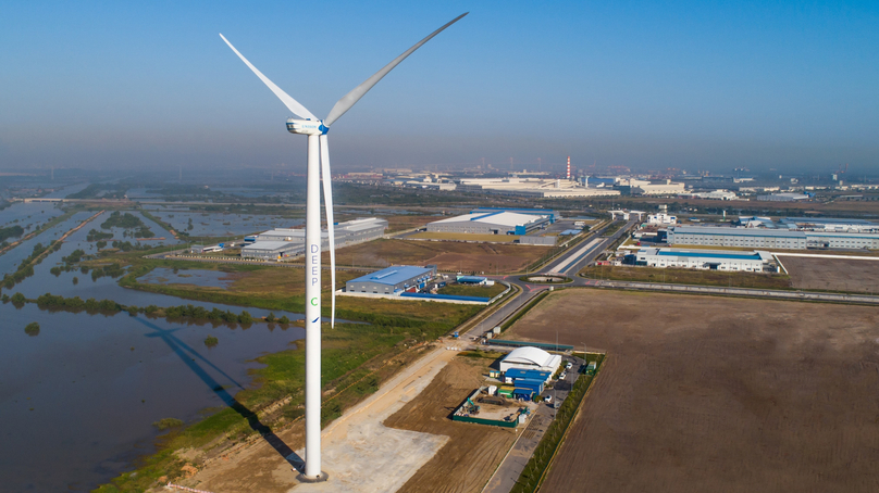 A corner of Deep C Industrial Zone of Hai Phong city, northern Vietnam. Photo courtesy of Deep C.