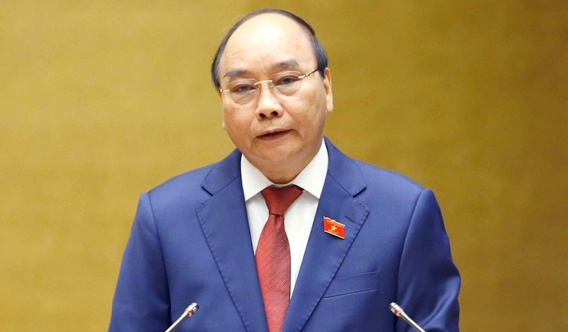 Former State President Nguyen Xuan Phuc. Photo courtesy of Vietnam News Agency.