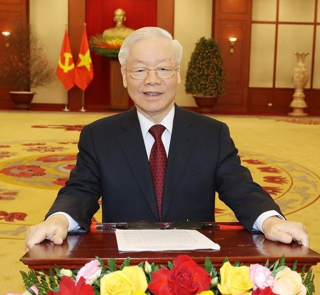 Party General Secretary Nguyen Phu Trong. Photo courtesy of the government portal.