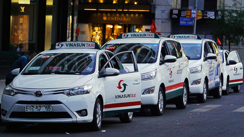  Vinasun is a giant taxi business in Ho Chi Minh City. Photo courtesy of Young People newspaper.