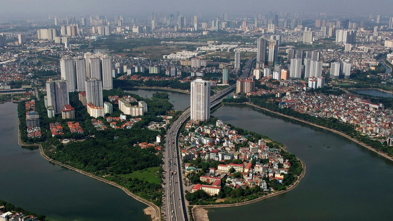 A corner of Hoang Mai district, Hanoi. Photo courtesy of Dan Tri newspaper.