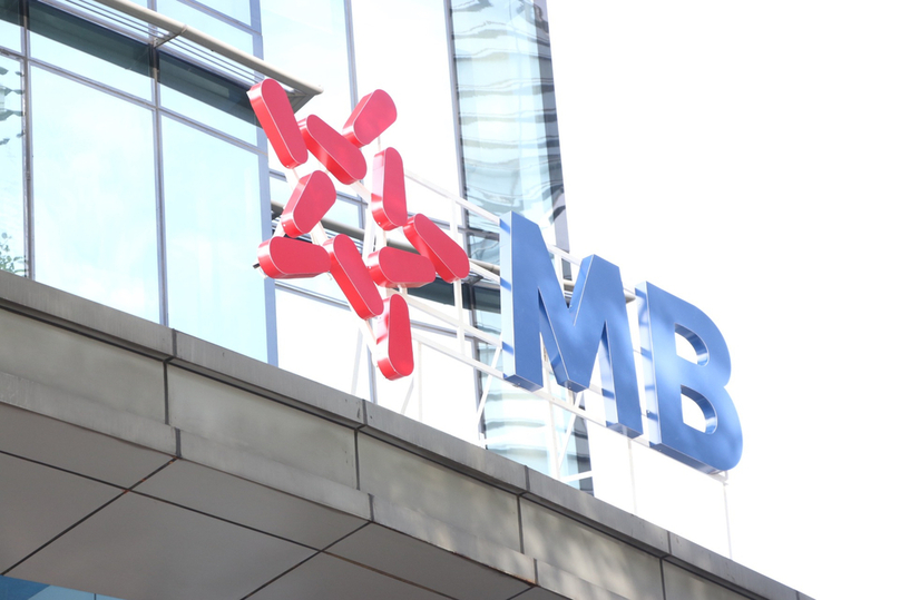 MB Bank's logo. Photo courtesy of the bank.