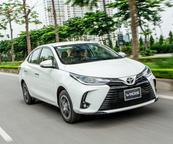 Toyota Vios was the best seller in Vienam in 2022. Photo courtersy of Vanguard newspaper..