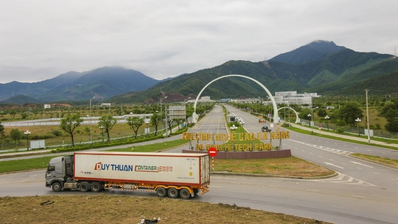 The entrance to Danang Hi-tech Park in Danang, central Vietnam. Photo by The Investor/Thanh Van.