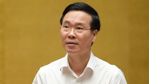 Vo Van Thuong, a Politburo member and a permanent member of the Party Central Committee's Secretariat. Photo courtesy of the National Assembly portal.