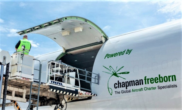 Chapman Freeborn is an international aviation charterer. Photo courtesy of the firm. 