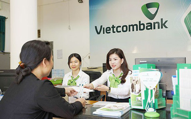 A Vietcombank transaction office. Photo courtersy of VietnamBiz.