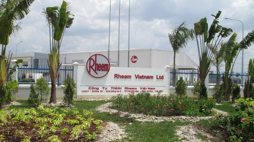 A Rheem factory in Binh Duong province, southern Vietnam. Photo courtesy of the company.