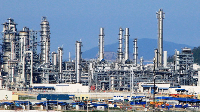 The Nghi Son refinery and petrochemical complex in Thanh Hoa province, central Vietnam. Photo courtesy of Petrovietnam.