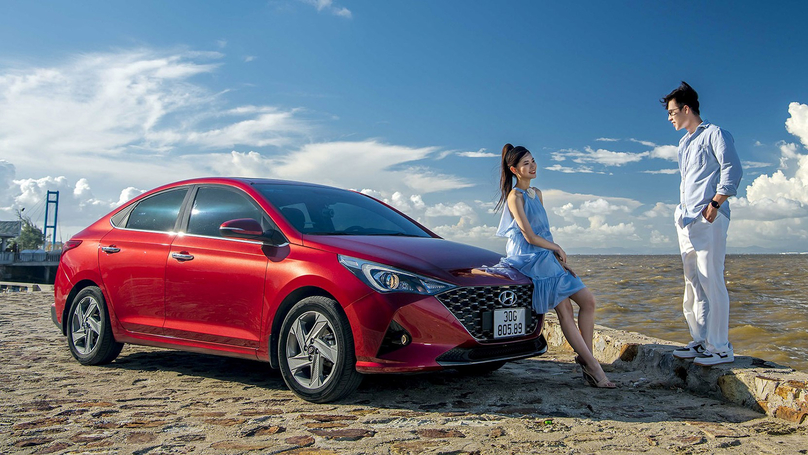 Hyundai Accent was the best-selling model in January 2023. Photo courtesy of Hyundai.