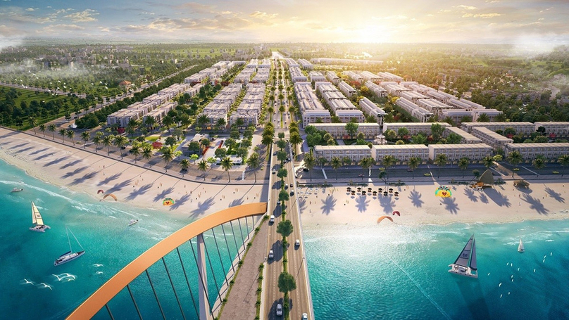 FLC Tropical City Ha Long - one of the impressive projects of FLC in Quang Ninh province. Photo courtesy of the company. 