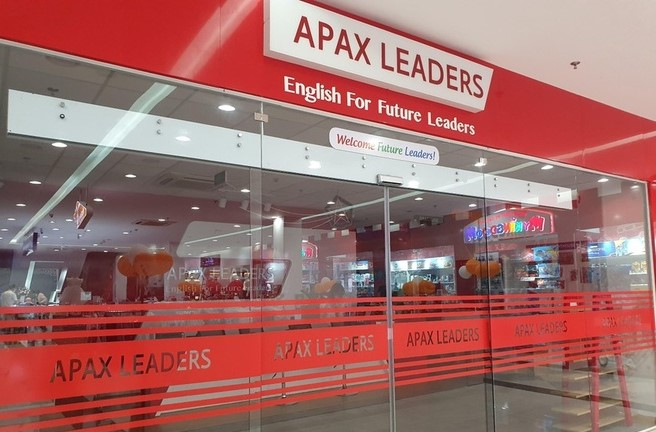 Apax Leaders English Center in Buon Ma Thuot town, Dak Lak province, Vietnam's Central Highlands. Photo courtesy of Zing newspaper.