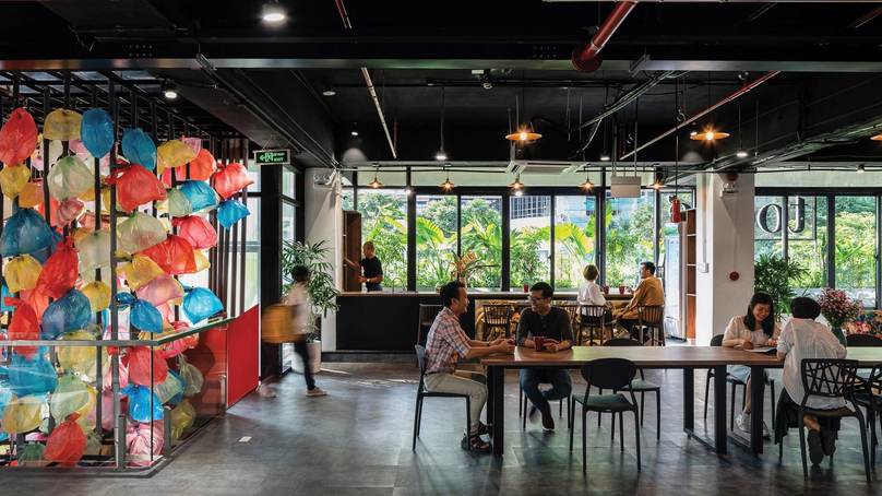 Toong Vista Verde coworking space in Thu Duc city, Ho Chi Minh City. Photo courtesy of Toong.
