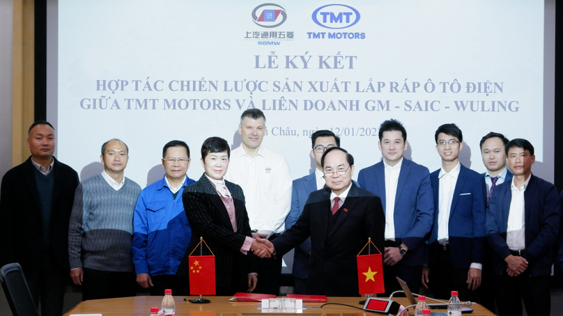 TMT Motors signs a deal to manufacture Wuling mini electric vehicles. Photo courtesy of TMT Motors.