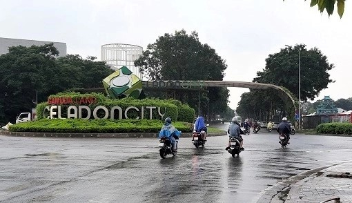 The Celadon City Sports Center project in Tan Ky ward, Tan Phu district, HCMC. Photo by The Investor/Vu Pham.