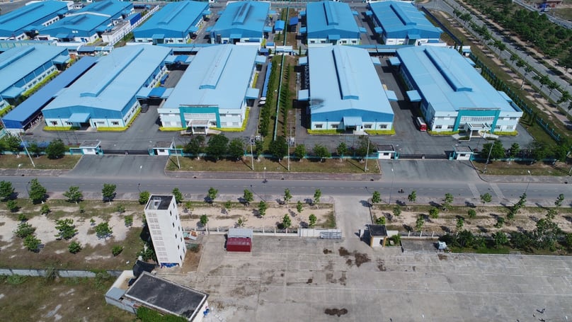 A corner of the Long Thanh Industrial Park, Dong Nai province, southern Vietnam. Photo courtesy of Dong Nai newspaper.