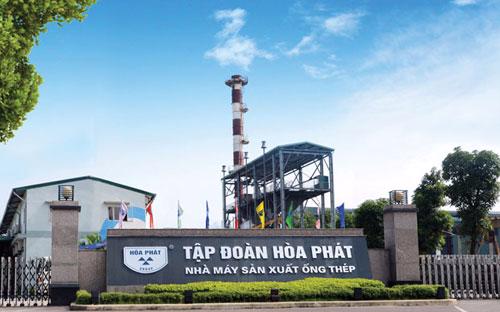 A steel pipe plant operated by Hoa Phat Group. Photo courtesy of VnEconomy magazine.