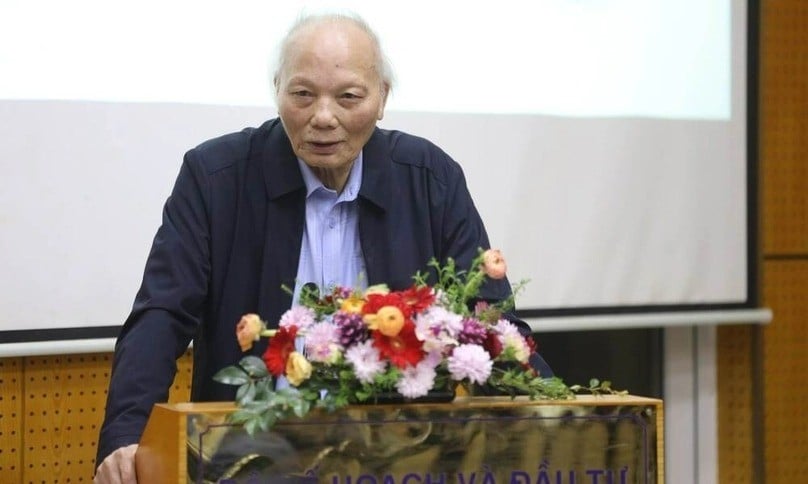 Prof. Nguyen Mai, chairman of the Vietnam Association of Foreign-Invested Enterprises. Photo by The Investor/Trong Hieu.