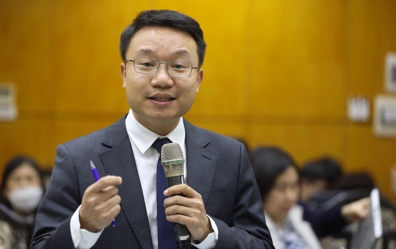 Nguyen Hai Minh, vice chairman of EuroCham Vietnam. Photo by The Investor/Trong Hieu.,