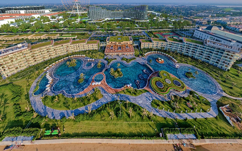 An overview of FLC Sam Son project in Thanh Hoa province, central Vietnam.  Photo by The Investor/Nhat Binh.