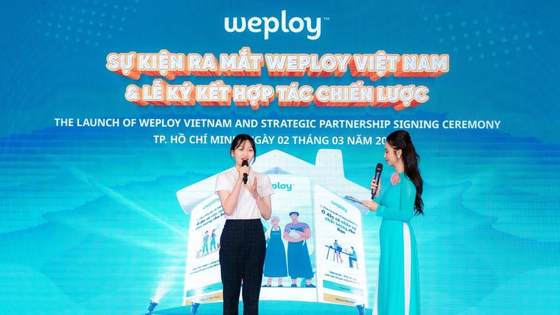 The launch ceremony of Weploy Vietnam in Ho Chi Minh City on March 2, 2023. Photo courtesy of the firm.