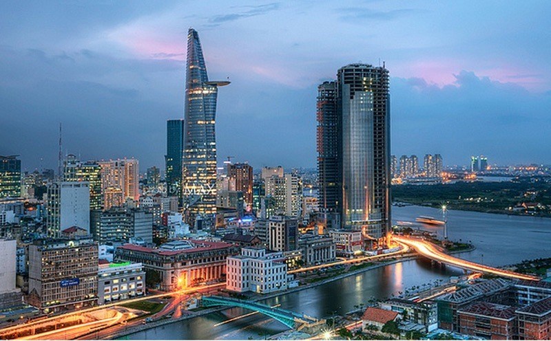 A corner of Ho Chi Minh City by the Saigon River. Photo courtesy of Labor newspaper.