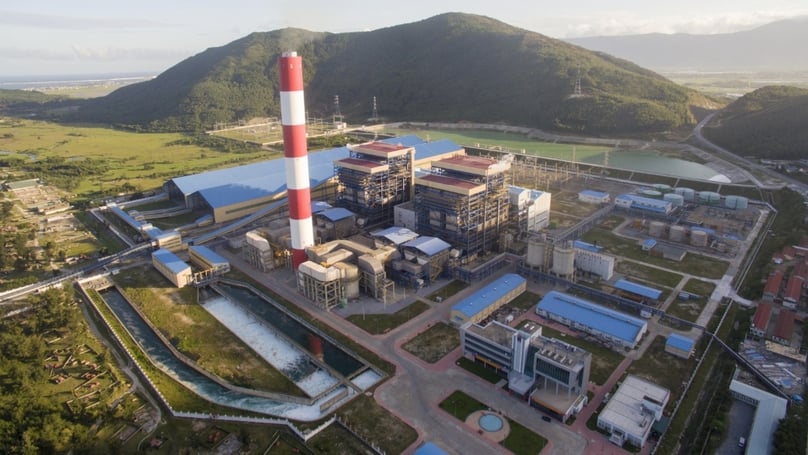 Vung Ang I thermal power plant in Ha Tinh province, central Vietnam. Photo courtesy of Petrovietnam.