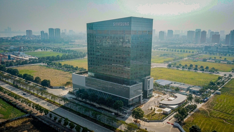 Samsung's research & development center in Hanoi. Photo courtesy of the company.