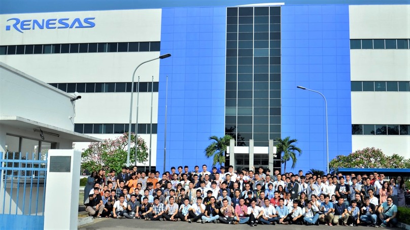 Renesas Design Vietnam employees in Tan Thuan Export Processing Zone. Photo courtesy of the firm.