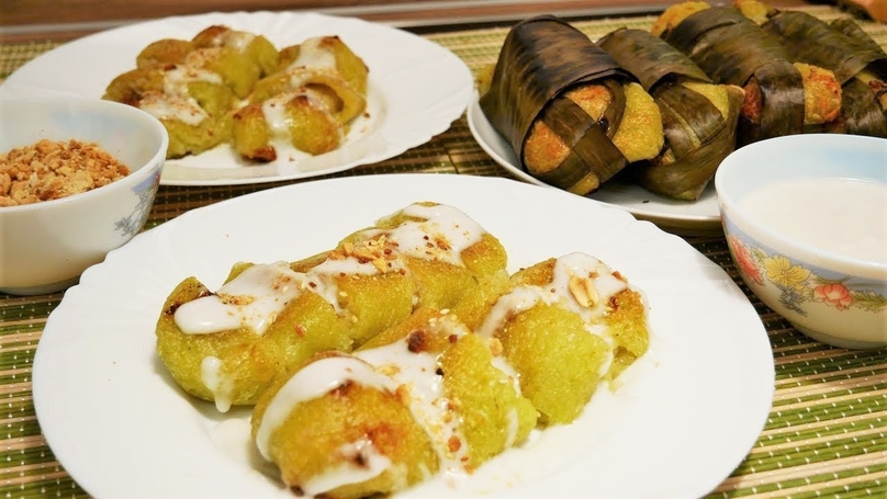 Grilled banana in southern Vietnam. Photo courtesy of YouTube.