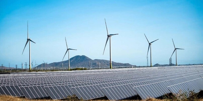 The 450 MW Trung Nam-Thuan Nam solar power plant in Ninh Thuan province, central Vietnam. Photo courtesy of Trungnam Group.