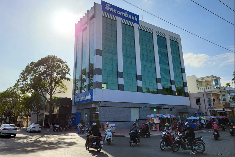 Sacombank Cam Ranh, where many customers have reported losses. Photo courtesy of the Voice of Vietnam. 